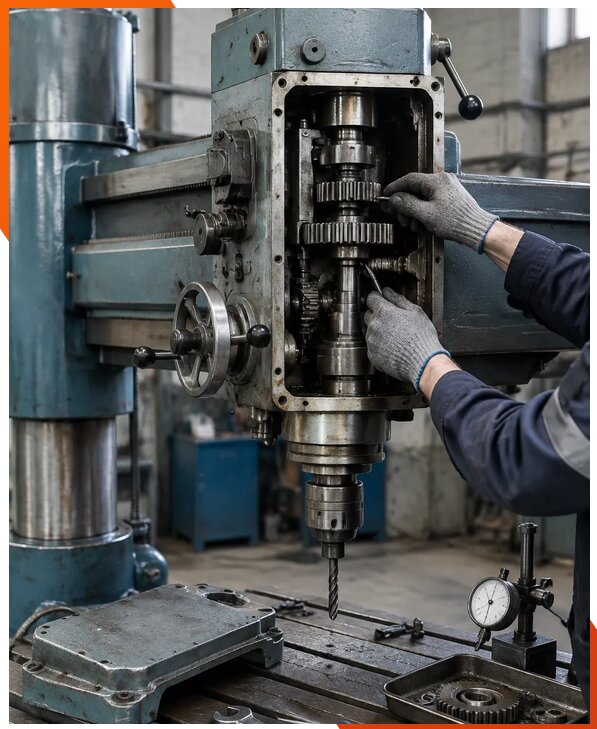Ремонт радиально-сверлильных станков в Чайковском